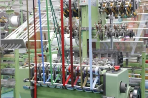 Quy trình sản xuất dây thun dệt chữ